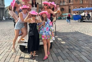 Riga: Prosecco Bike & Pub Crawl