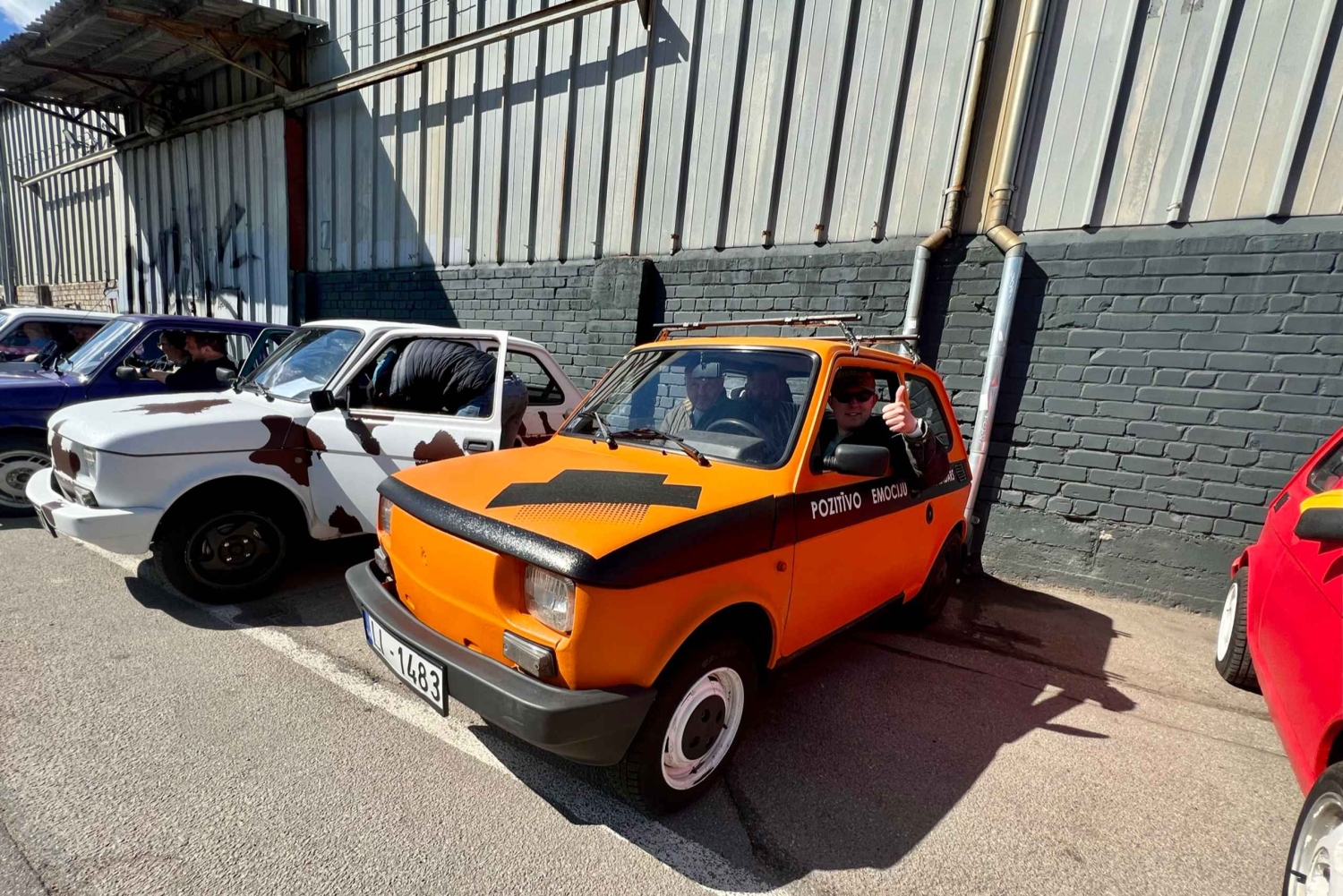 Riga: Rally Retro Car Tour