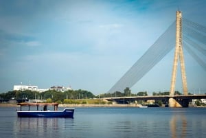 Visite de Riga en bateau sur le canal - Croisières fluviales en Lettonie