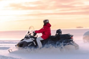 Riga: Snowmobile Adventure with Transfer