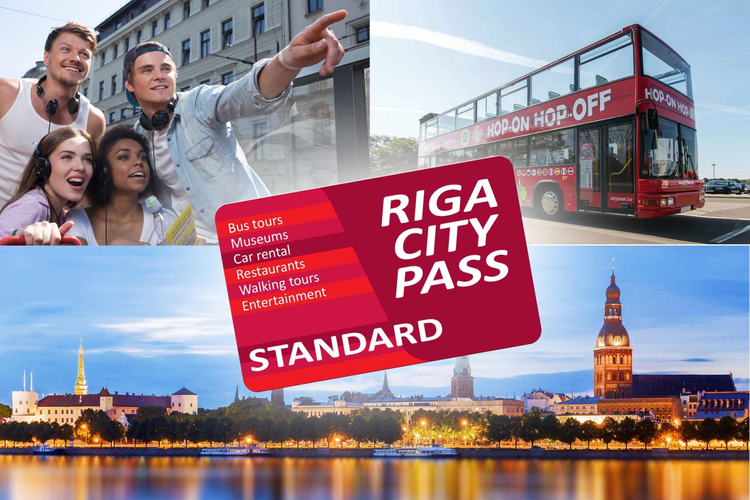 Riika: Standard City Pass