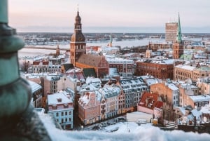 Riga promenad/transport sightseeingtur