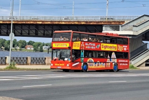 Visite touristique de Riga : visite en bus pour les croisiéristes/Stadtrundfahrt