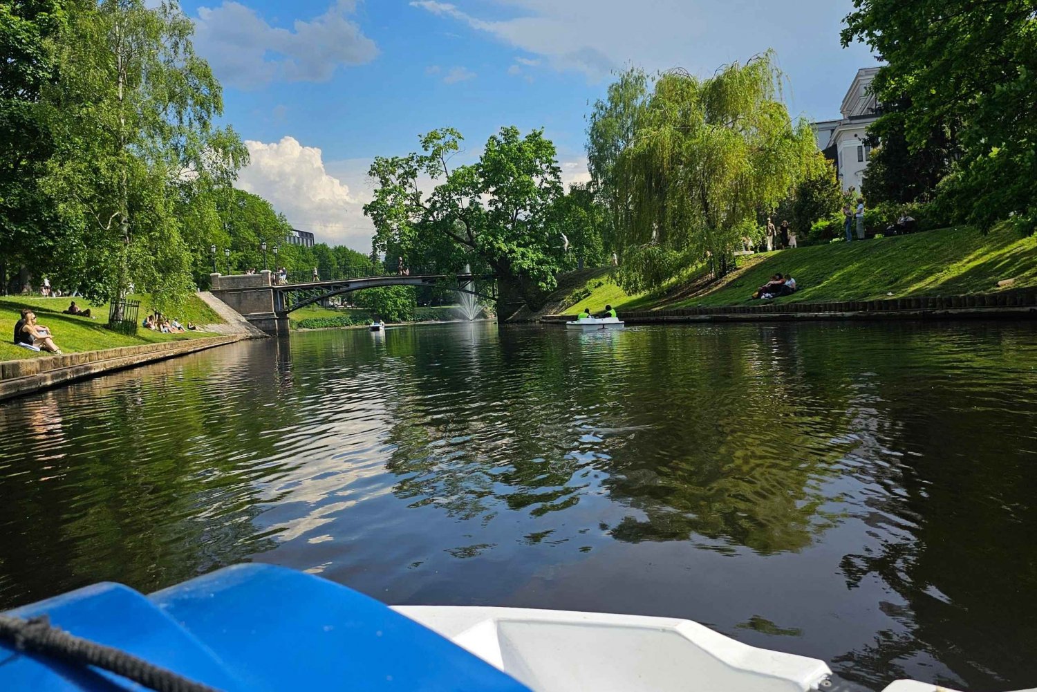 Rowing boats and (Pedal boat) rental -River Cruises Latvia
