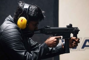 Shoot with real weapons in shooting range in Riga, Latvia