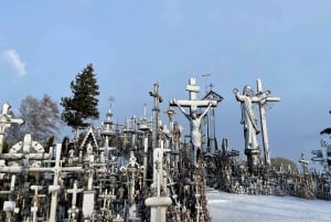 Vilnius to Riga Hill of Crosses, Rundale Palace Bauska castl