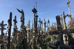 Vilnius to Riga Hill of Crosses, Rundale Palace Bauska castl