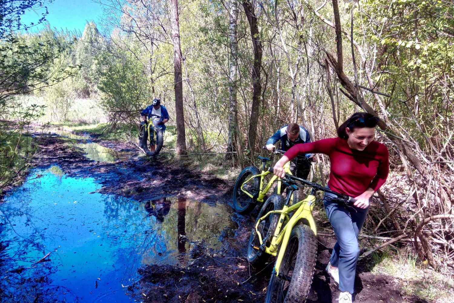 Visaginas: Wycieczka rowerowa po bagnach i torfowiskach