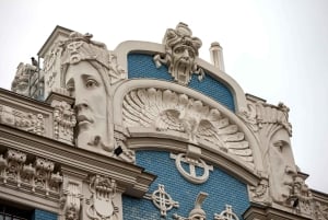 Tour a piedi della splendida architettura Art Nouveau di Riga