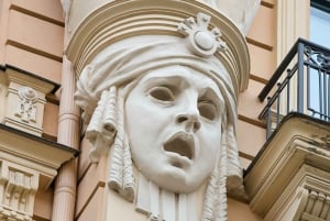 Tour a piedi della splendida architettura Art Nouveau di Riga