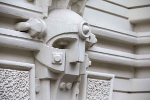 Tour a pie de la bonita arquitectura de arte nouveau en Riga