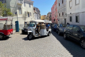 Passeio turístico de 4 horas de TukTuk em Lisboa - Belém, com recolha gratuita