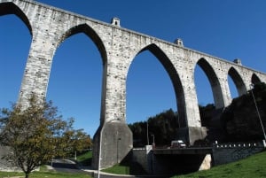 Belém, Lisbon Aqueduct and Cristo Rei with a guide Van Tour