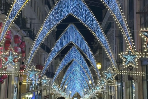 Jouluvalokierros Lissabonissa tuk-tukilla