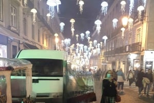 Luces de Navidad en Lisboa : Tour privado en tuktuk