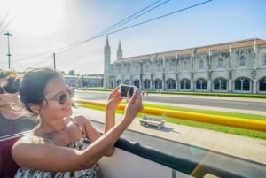 Lisbonne : Bus en arrêts à arrêts multiples à Lisbonne : visite touristique en bus à arrêts multiples