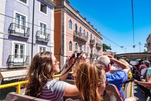 Lisbonne : Bus en arrêts à arrêts multiples à Lisbonne : visite touristique en bus à arrêts multiples