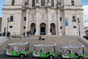 Tour esencial por el casco antiguo de Lisboa en 2 horas: tour privado en tuk-tuk