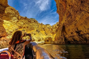 From Lisbon: Benagil Caves and Algarve Private tour