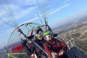 From Lisbon: Motorised Paragliding Tandem Flight
