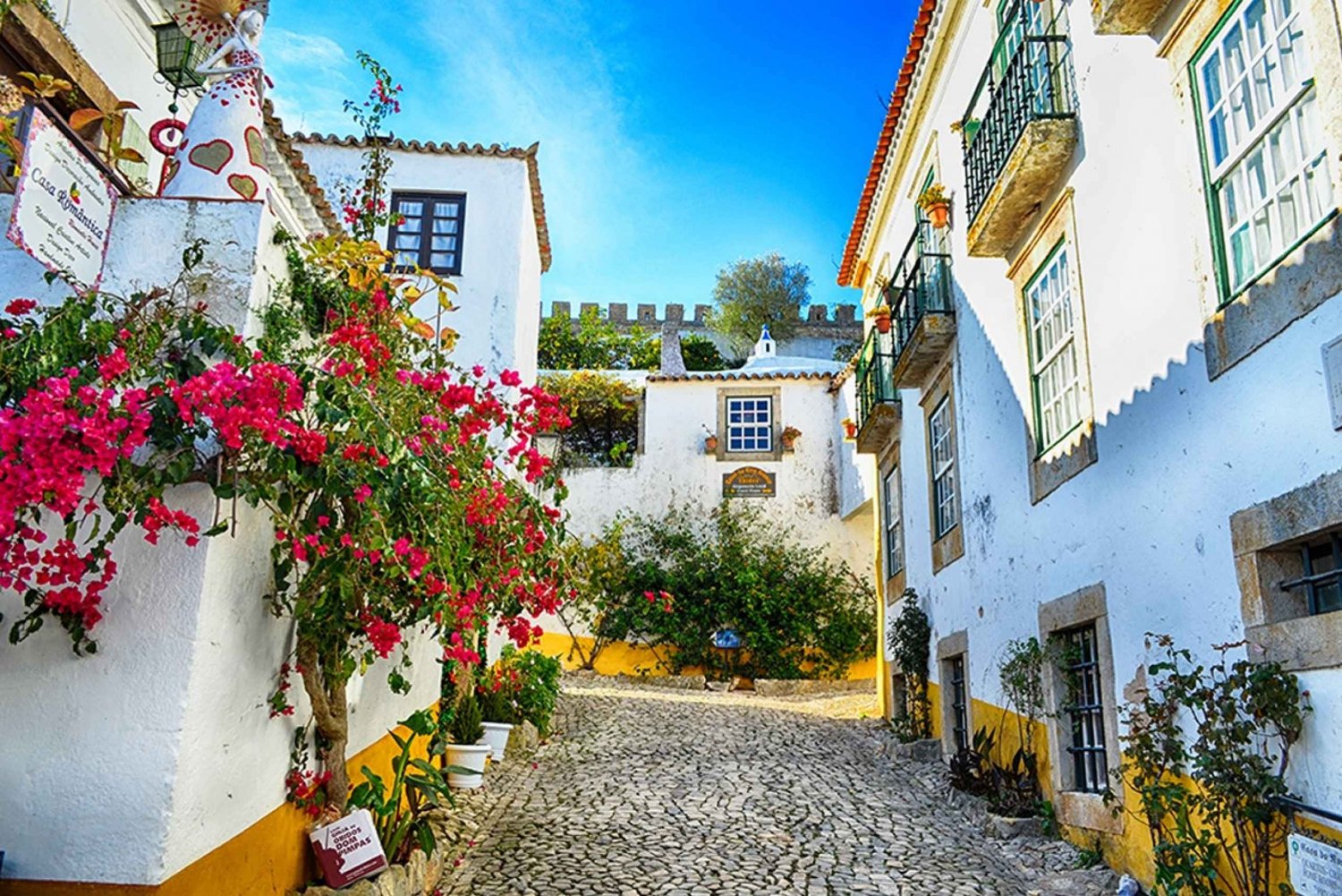 From Lisbon: Nazaré and Óbidos Private Tour in a premium car