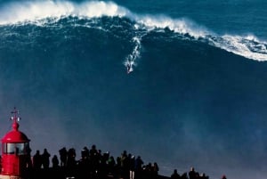 From Lisbon: Nazare Big Waves and Óbidos Guide Day Trip