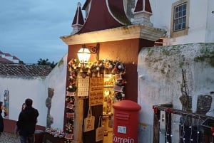 Da Lisbona: escursione al villaggio natalizio di Óbidos