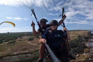 From Lisbon: Paragliding Flight with Transfers