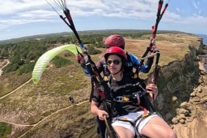 From Lisbon: Paragliding Flight with Transfers