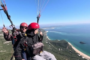 From Lisbon: Paragliding Tandem Flight