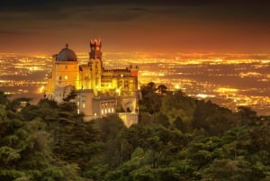 From Lisbon: Pena Palace, Regaleira, Sintra & Cascais Tour