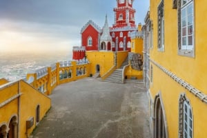 From Lisbon: Sintra and Estoril Trip with Pena Palace Entry