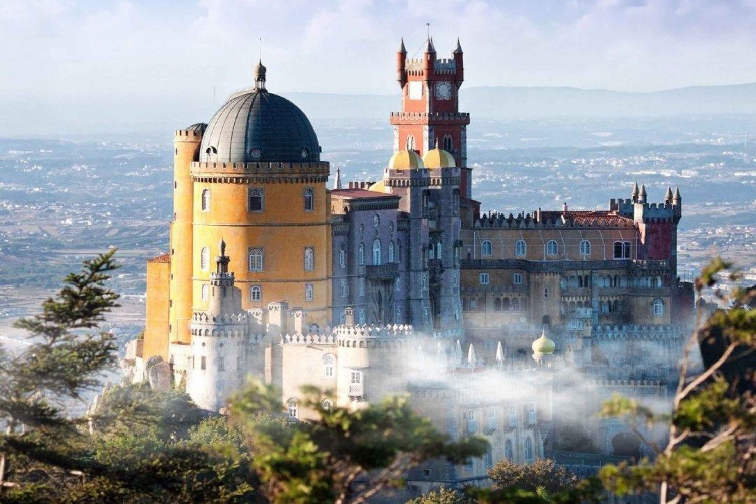 Lisbon: Sintra, Pena Palace, Roca & Cascais Guided Tour