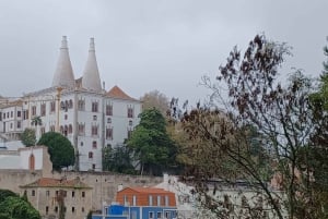 Från Lissabon: Sintra National Palace och byn & Cascais
