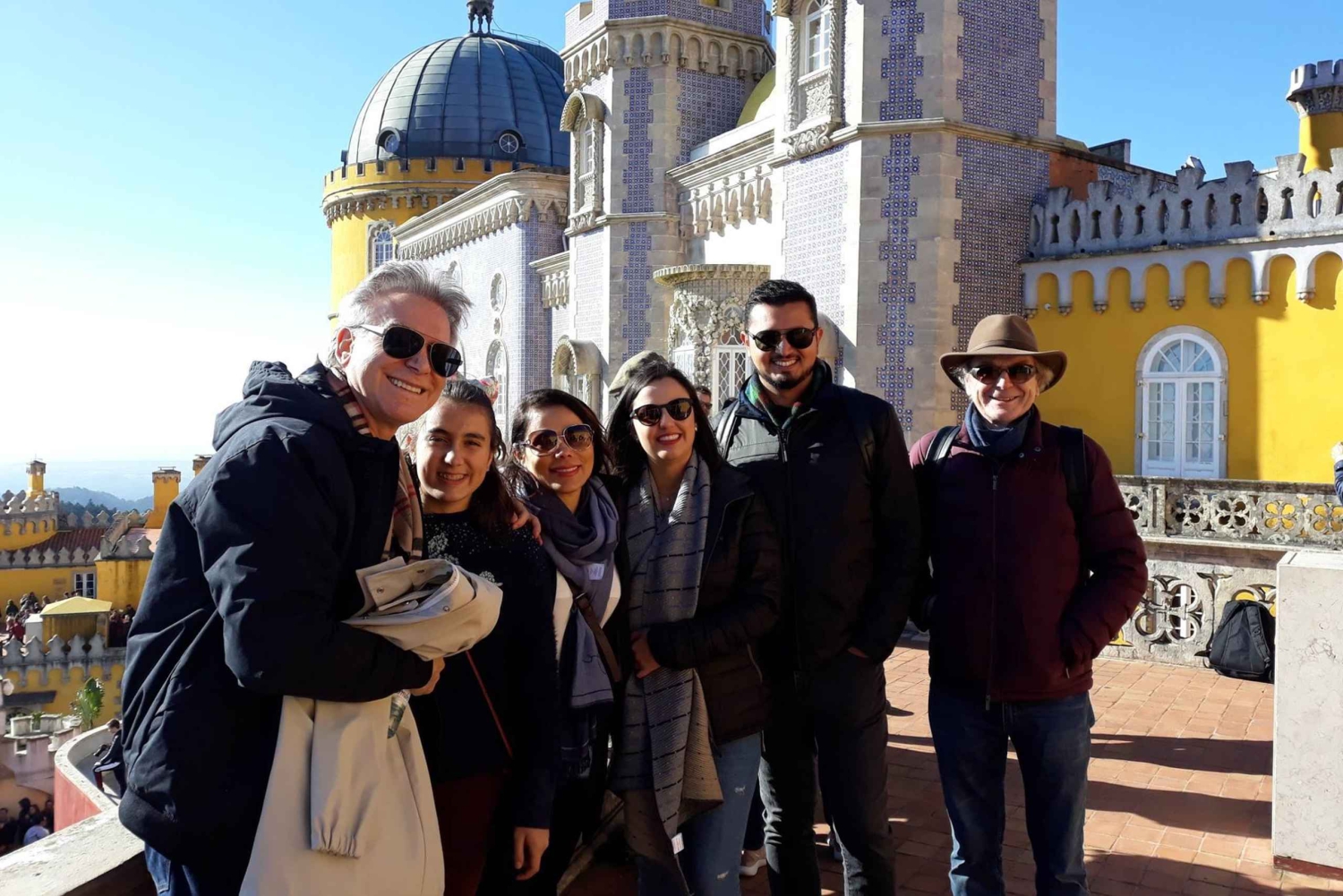 Fra Lisboa: Sintra Pena Regaleira Roca Cap Cascais Tour