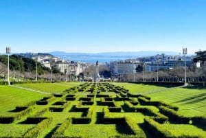Vanuit Portimão of Albufeira: Hele dag met gids naar Lissabon