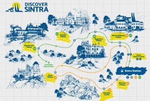 From/To Lisbon: Sintra Hop-on Hop-off Tickets + Audio Guide