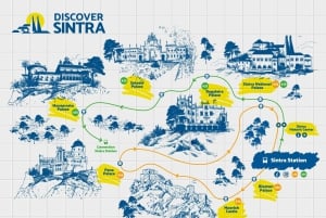 From/To Lisbon: Sintra Hop-on Hop-off Tickets + Audio Guide