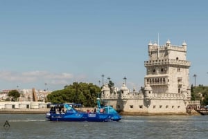 Lisboa: ônibus hop-on hop-off e barco com ingresso para o Oceanário