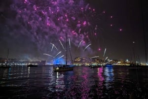 Lisbonne : Sortie en bateau privée pour un Nouvel An éblouissant (2h30)