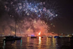 Lisbonne : Sortie en bateau privée pour un Nouvel An éblouissant (2h30)
