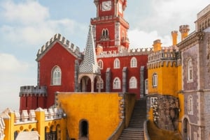 Lissabon: Sintra, Pena, Regaleira, Roca-kust en Cascais-tour