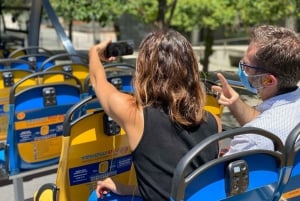 Visite en bus à arrêts bus à arrêts multiples de Lisbonne (3-en-1)