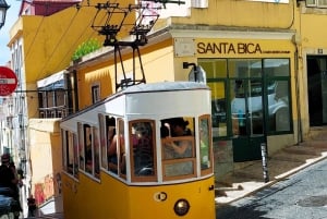 Lisbon: 3 Lifts at Sunset