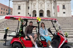 Lisbon:4-HOUR Guided Tuk Tuk Tour Old Town City Center Belem