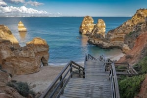 Lisboa: Algarve, cuevas de Benagil y Lagos con opción de tour en barco