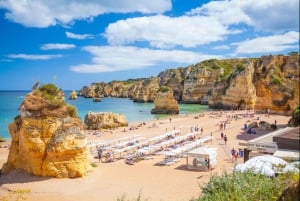 Lisboa: Algarve, cuevas de Benagil y Lagos con opción de tour en barco