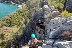 Setubal: Arrábida Natural Park Via Ferrata & Abseiling Trip