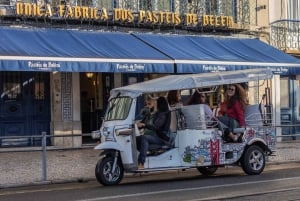 Lizbona: Belém Tuk Tuk Tour z degustacją Pastel de Nata