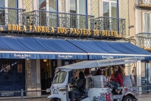 Lissabon: Belém Tuk Tuk-tur med Pastel de Nata-smagning